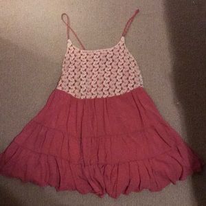 Entro L pink and cream